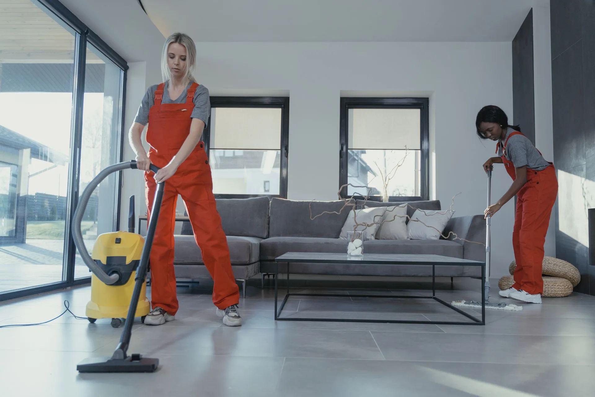 Living Area Deep Cleaning